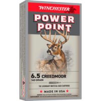 Winchester Super-X Rifle Ammo 6.5 Creedmoor 140 gr. Powerpoint SX 20 rd.