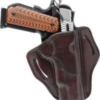 1791 Gunleather BH1SBRR BH1 OWB Size 01 Signature Brown Leather Belt Slide Fits 4-5" 1911 Right Hand