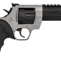 Taurus 2357055RH Raging Hunter  357 Mag 7rd 5.12" Matte Black Oxide Cylinder & Barrel Matte Stainless Steel Frame Black Rubber with Integrated Red Cushion Insert Grip