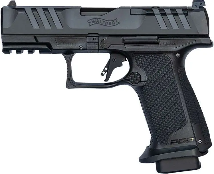 WALTHER PDP F-SERIES PRO E 9MM PISTOL 3.5" BLACK 3-10RD MAGS
