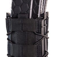High Speed Gear 112R00BK TACO X2R Mag Pouch Double Black Nylon MOLLE Compatible w/ Rifle