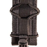 High Speed Gear 11PT00BK TACO Mag Pouch Single Black Nylon MOLLE Belts 2" Wide Compatible w/ Pistol