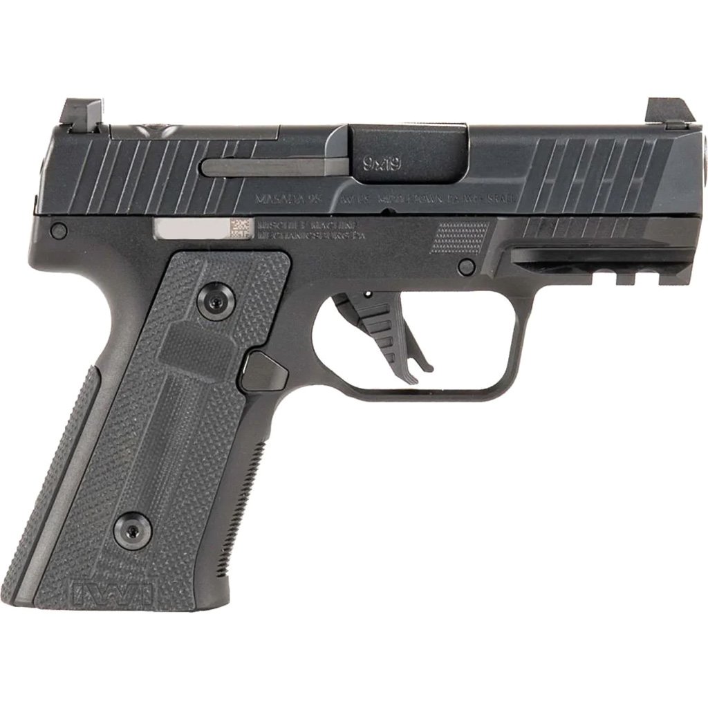 IWI MASADA Slim Commander Elite Pistol 9mm 3.4 in Black Alum Frame OR 13 rd - Image 2