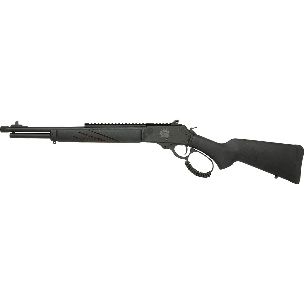Rossi R95 Black Bear Edition Lever Action Rifle 30-30 Win. 16.5 in Triple Black w/Engraved Stk 5rd