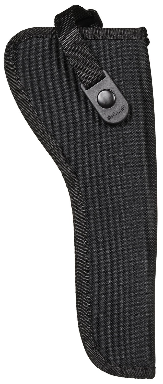 Allen 44810 Cortez Size 10 OWB Style Black Polyester, Adjustable Strap & Belt Loop Mount Type fits 7-8.5" Barrel Medium-Large DA Revolver Right Hand