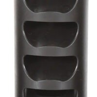 American Precision Arms G2F5838N Gen 2 Fat Bastard Self Timing Brake Black Nitride Stainless Steel with 5/8"-24 tpi Threads, 3.30" OAL & 1.115" Diameter for 338 Cal Rifle