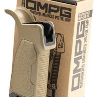 Strike AROMPG15FDE AR Enhanced Pistol Grip 15 Degrees AR Platform Flat Dark Earth Rubber