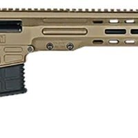 Barrett 18491 MRAD 308 Win 22" 10+1 Flat Dark Earth Cerakote Flat Dark Earth Folding with Adjustable LOP Stock Black Polymer Grip Right Hand