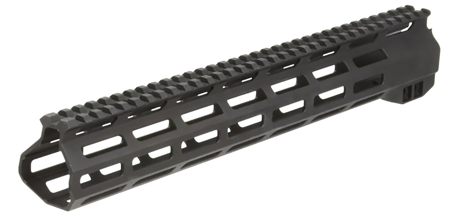 Aim Sports USAS002 Wraith Handguard 13.50" M-LOK Style with Black Anodized Finish for AR-15, M4