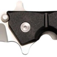 Cold Steel CS20NQX Luzon Large 6" Folding Plain 8Cr13MoV SS Blade/Black GFN Handle Features Safety Switch Includes Pocket Clip