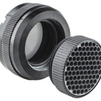 Meprolight USA 5626090000 Polarizer/Flash Guard Kit  Rifle Black Compatible w/ Mepro M21