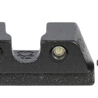 Meprolight USA 402203111 Hyper-Bright  Green Tritium Green Outline Front Sight-Green Tritium Black Outline Rear Sight Glock 42/43