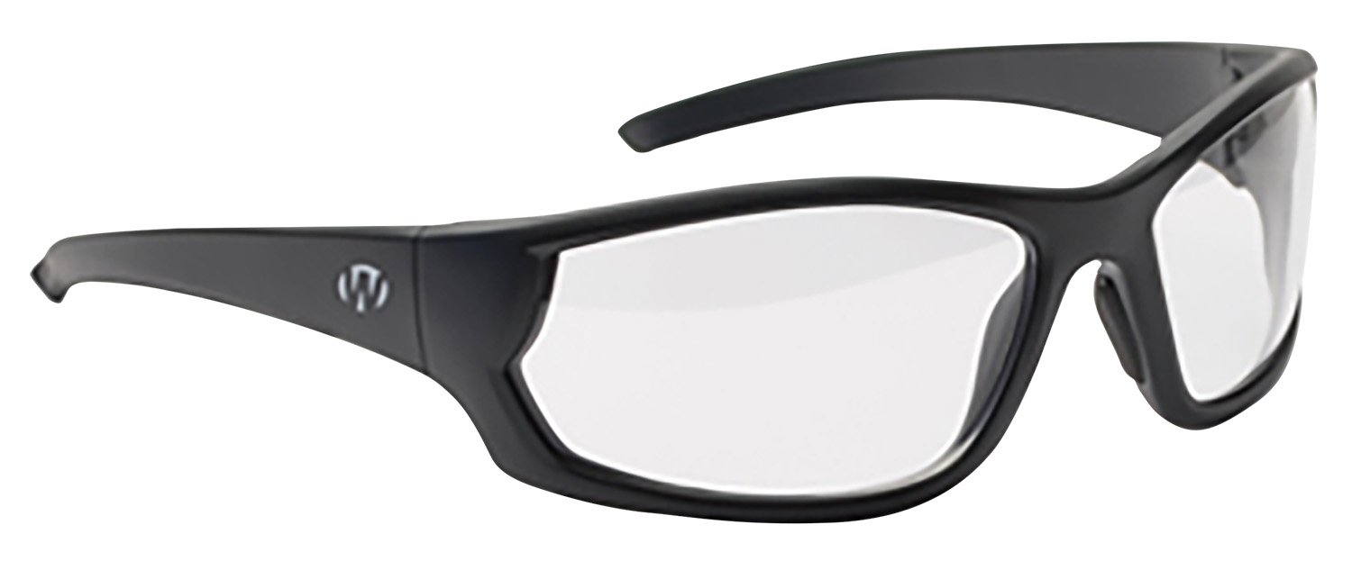 Walker’s GWPIKNFF1CLR Ballistic Eyewear IKON Carbine Adult Clear Lens Matte Black Frame