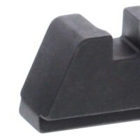 AmeriGlo GL470 Optic Compatible Sight Set for Glock  2XL Tall Serrated Front Sight- Black Rear Sight