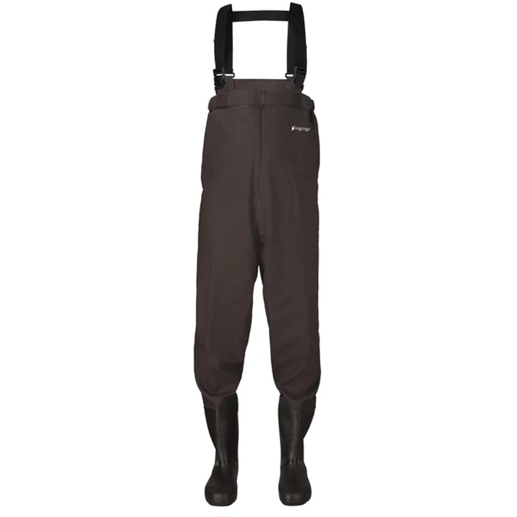 Frogg Togg Rana PVC Lug Chest Wader Brown Size 10 - Image 3