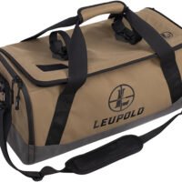 Leupold 182402 Optics Go Gear Tan/Black Nylon Duffle Bag 21" Long