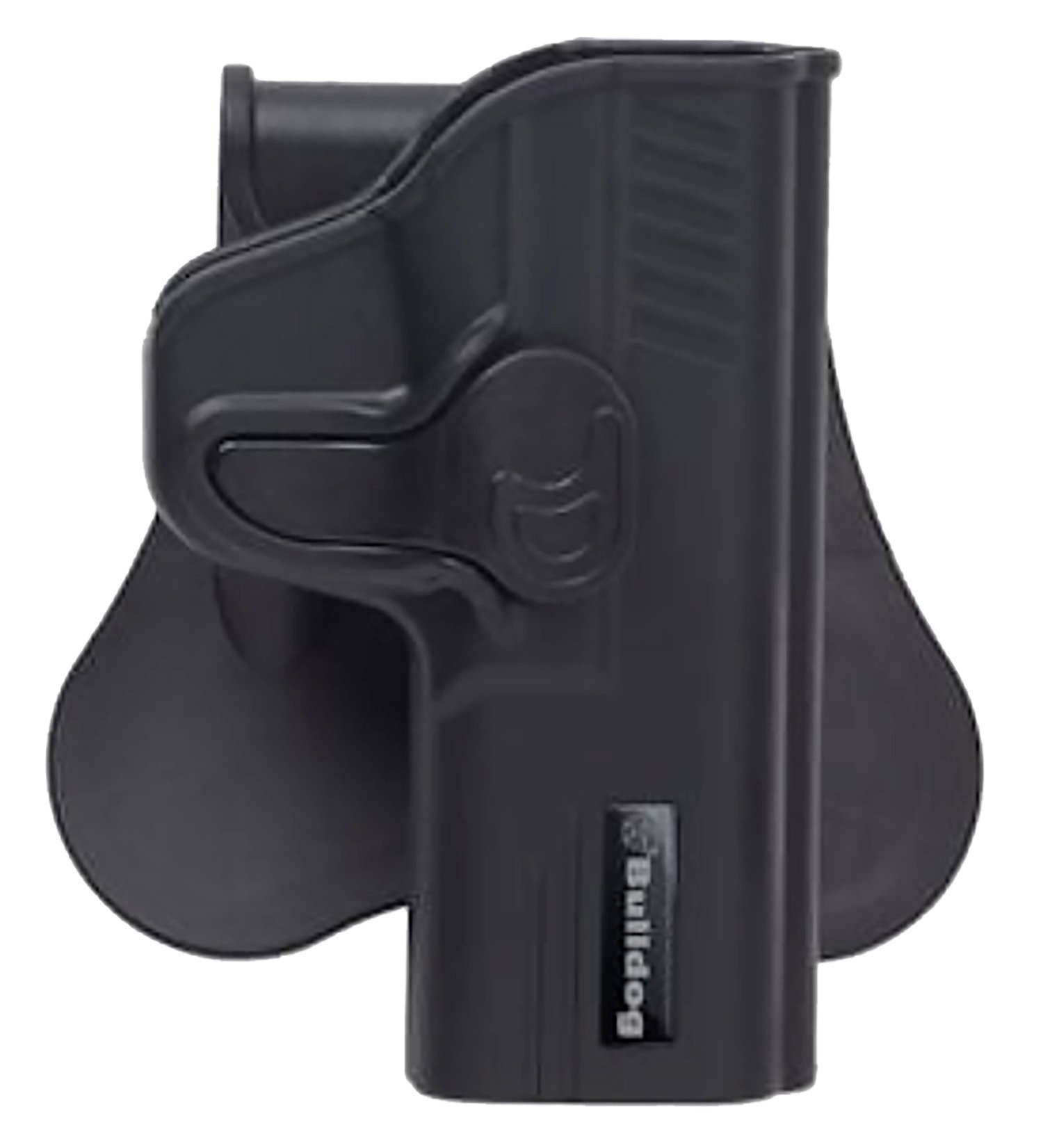 Bulldog RRSWMPSEZ Rapid Release OWB Black Polymer Paddle Fits S&W M&P Shield EZ Right Hand