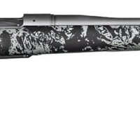 Christensen Arms 8010107400 Mesa FFT 6.5 PRC 4+1 20" Threaded Barrel, Tungsten Gray Cerakote, Black with Gray Webbing Stock