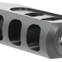 TacFire  Tanker Muzzle Brake  Black Oxide Steel with 5/8"-24 tpi Threads 2.76" OAL 1.37" Diameter for 308 Win