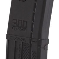 Lancer L5AWM Blackout 20rd 300 Blackout For AR-15 Opaque Black Polymer