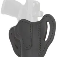 1791 Gunleather ORBHCMAXSBLR BHC MAX Optic Ready OWB Compact Stealth Black Leather Belt Slide Compatible w/Sig P365 XL/Glock 48 Right Hand