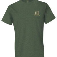 Hornady Gear 31435 Hornady T-Shirt Logo Stamp Military Green Short Sleeve 2XL