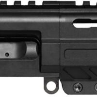 CMMG 94B6829AB Dissent  9mm Luger 6.50", Left Side Charging Handle, Armor Black, OEM Zeroed Linear Comp, 4.60" M-LOK Handguard for AR-Platform, Picatinny End Plate