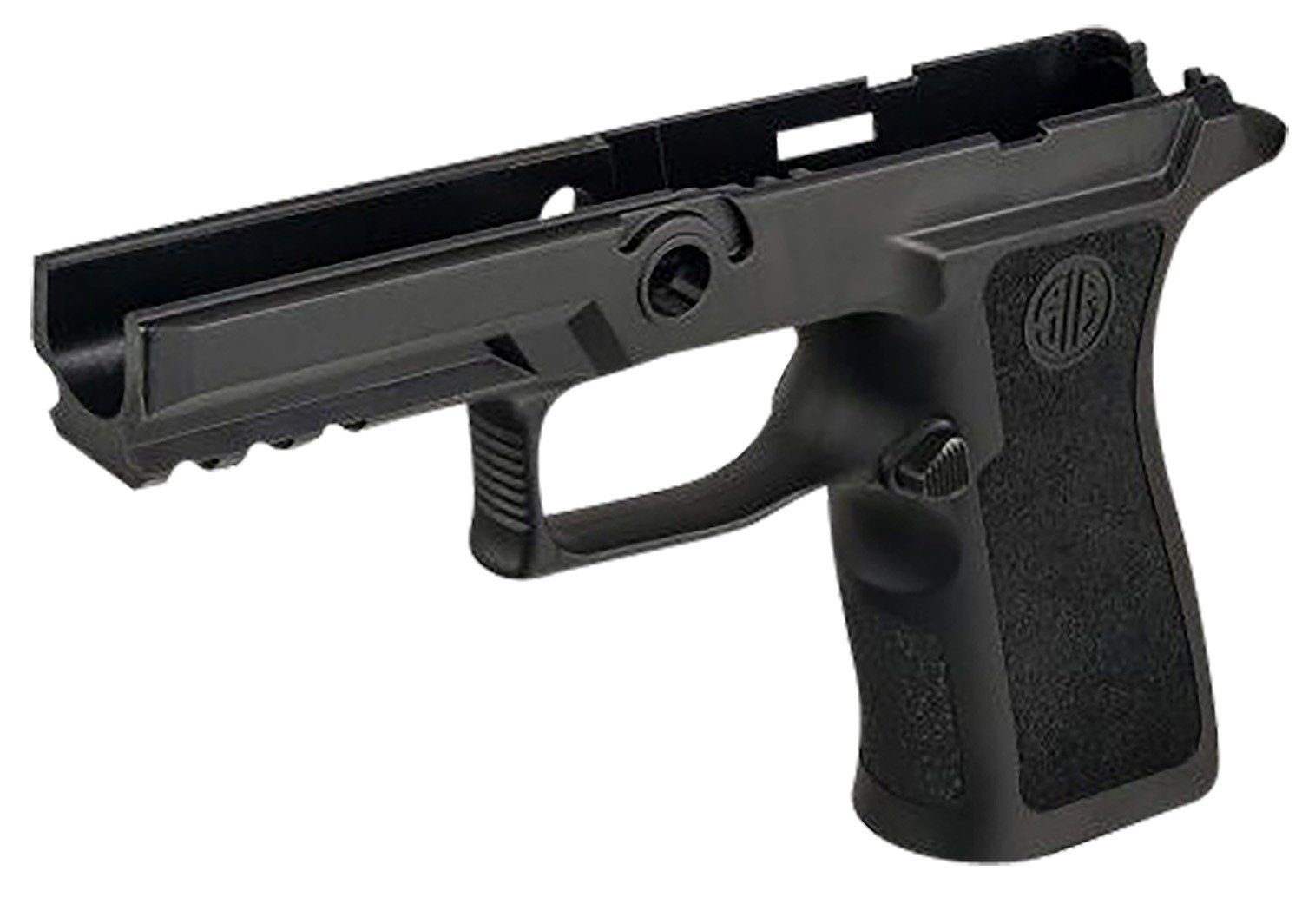 Sig Sauer GRIPMODXCA943LGBLK P320 Grip Module X-Series Carry (Large Size Module), 9mm Luger/40 S&W/357 Sig, Black Polymer, Fits Sig P320 (3.90" & 4.70")