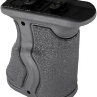 FAB Defense FXGRADMB Gradus Ergonomic Forward Grip Angled, Black Polymer with Rubber Overmold, Fits M-Lok Rail