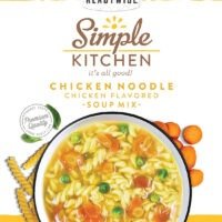 ReadyWise RWSK05062 Simple Kitchen Chicken Noodle Soup 8 Servings Per Pouch, 6 Per Case