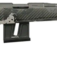 Fierce Firearms FRR17HMR18BP Carbon Razor 17 HMR 10+1 18" Black Cerakote C3 Carbon Fiber Threaded Barrel, Black Cerakote Drilled & Tapped Steel Receiver, LR Raised Negative Comb Phantom Camo Carbon Fi