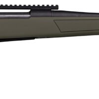 CVA CR3906G Cascade  7mm-08 Rem 4+1 22" Black Cerakote Steel Threaded Barrel, Black Cerakote Receiver, OD Green Synthetic Stock