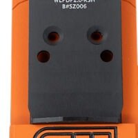 C&h Precision WLPDP2.0RSH Walther DEFENSE PDP 2.0  Black Anodized Trijicon/Holosun Pattern Footprint