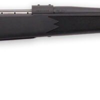 Weatherby VYT7M8RR0T Vanguard Synthetic Compact 7mm-08 Rem 4+1 20" Matte Blued #1 Threaded Barrel, Matte Blued Drilled & Tapped Steel Receiver, Black Adjustable Synthetic Stock