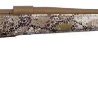 Weatherby VAP270NR4T Vanguard Badlands 270 Win 5+1 24" Burnt Bronze Cerakote #2 Threaded Barrel, Drilled & Tapped Steel Receiver, Badlands Approach Camo Monte Carlo w/Raised Comb Synthetic Stock
