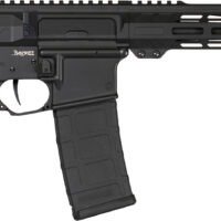 CMMG 30AB20FAB Banshee MK4 300 Blackout 30+1 12.50" Black Nitride Medium Taper Threaded Barrel, EML 7" M-LOK Handguards, Black Armor Cerakote Aluminum Picatinny Rail Receiver, CMMG Zeroed Grips