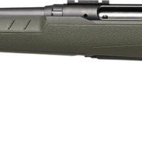 Savage Arms 32079 Axis 2 25-06 Rem 4+1 22" Matte Black Sporter Barrel, Matte Black Drilled & Tapped Steel Receiver, Fixed Green Synthetic Stock, Left Hand