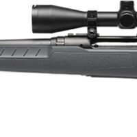 Savage Arms 32209 Axis 2 XP Combo 308 Win 4+1 22" Black Sporter Barrel, Black Drilled & Tapped Steel Receiver, Fixed Gray Synthetic Stock, Left Hand, Boresighted 3-9x40
