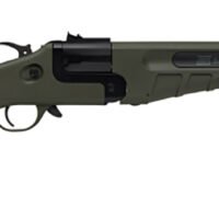 Savage Arms 23001 42 Takedown Full Size 22 WMR/410 Gauge 1rd 20" Black Satin Sporter Barrel, Satin Black Carbon Steel Receiver, OD Green Fixed Synthetic Stock, Ambidextrous