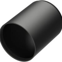 Leupold 118771 Alumina Lens Shade Black Aluminum 52mm Objective Screw On Mount