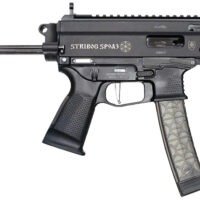 Grand Power 850003223124 Stribog SP9A3 9mm Luger 30+1 Black PDW Tailhook Brace