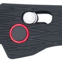 CobraTec Knives CTLEGBLK Legacy EDC 3.50" Folding Plain Black TiCN D2 Steel Blade, 5" Black Textured Aluminum/G10 Handle