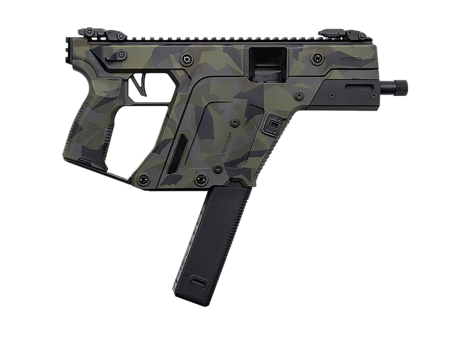 Kriss USA KV453PWD00 Vector SDP Gen3 45 ACP 30+1 5.50" Black Nitride Threaded Barrel, M-LOK Handguard, Picatinny Rail Receiver & Rear, Black Polymer Grip, Ambidextrous, Glock Mag Compatible