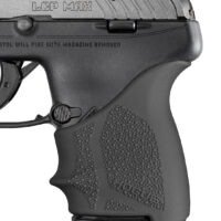 Hogue 18130 Grip Sleeve Handall Beavertail Black Rubber