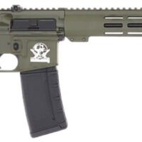 Great Lakes Firearms GL15223ODG AR-15 223 Wylde 30+1 16" Black Nitride Threaded Barrel, OD Green Cerakote Aluminum Receiver w/Picatinny Rail, M-LOK Handguard, Black Polymer Stock, Mil-Spec Grip