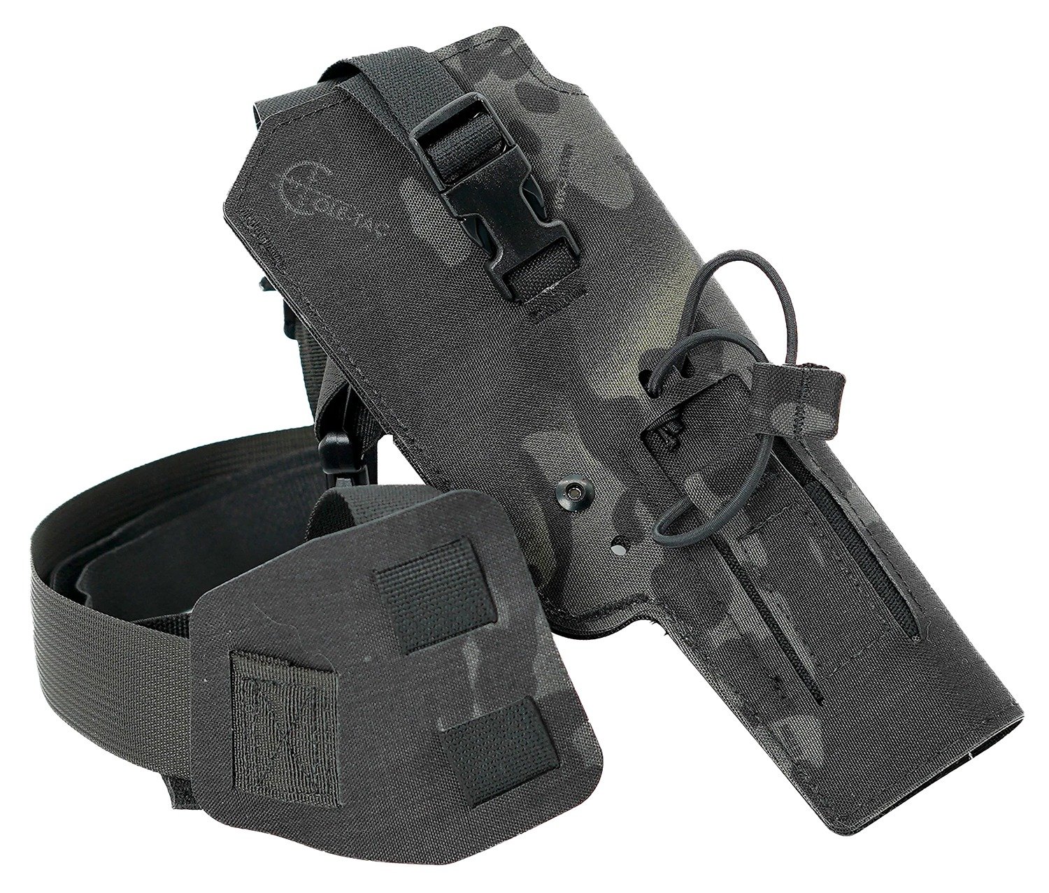 Cole-tac VW115 Varmint Wrangler Pistol Holder Multi-Cam Black Right Hand