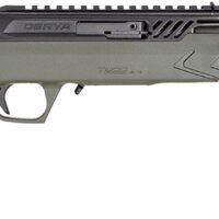 Derya Firearms TM22.STAN.ODG.18 TM22 Standard Full Size 22 LR 10+1 18" Black Target Barrel, Black Anodized Aluminum Receiver w/Picatinny Rail, OD Green Adjustable Polymer Stock
