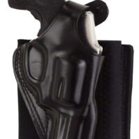 Galco AG600RB Ankle Glove Fits Ankles up to 13" Black Leather Hook & Loop Compatible w/ Sig P365/P365 SAS/Glock 42 Right Hand
