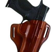 Bianchi 23948 57 Remedy  OWB Size 09A Tan Leather Belt Slide Fits Glock 42 Right Hand