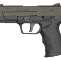 Retay USA RXP22BLKODSL13TH RXP 22 LR 13+1 4" Threaded Barrel, OD Green Cerakote Optic Ready/Serrated Slide, Black Cerakote Polymer Frame w/Accessory Rail, RMR/RMSc Footprint